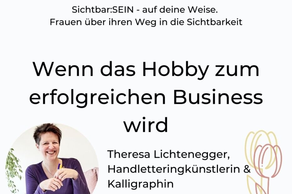 Interview mit Handletteringkünstlerin Theresa Lichtenegger